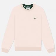 Женская толстовка  Regular Fit Crew Neck Pique, цвет розовый, размер S Lacoste