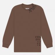Мужской лонгслив  Handwritten Numeric, цвет коричневый, размер L Maison Margiela MM6