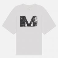 Мужская футболка  M Logo Numeric, цвет белый, размер L Maison Margiela MM6