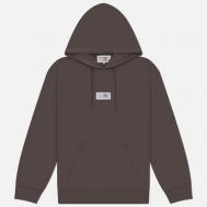 Мужская толстовка  Birka Logo Numbers Hoodie, цвет коричневый, размер XL Maison Margiela MM6