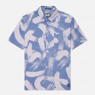 Мужская рубашка  Toshima Camo, цвет голубой, размер M WEEKEND OFFENDER