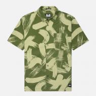 Мужская рубашка  Toshima Camo, цвет зелёный, размер M WEEKEND OFFENDER