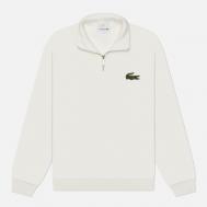 Мужская толстовка  Loose Fit Badge Accent Half-Zip, цвет белый, размер M Lacoste
