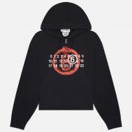 Мужская толстовка  Year Of The Snake Full-Zip Hoodie, цвет чёрный, размер S Maison Margiela MM6