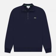 Мужская толстовка  High Neck Zip-Up Fleece, цвет синий, размер L Lacoste