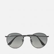 Солнцезащитные очки  Round Flat Lenses, цвет чёрный, размер 50mm Ray-Ban