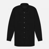 Мужская рубашка  Wool Twill Baggy, цвет чёрный, размер XL Sophnet.