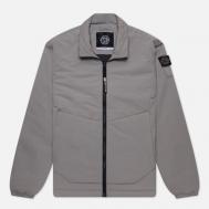 Мужская куртка ветровка  Light Weight Padded Overshirt, цвет серый, размер XXL ST-95