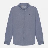Мужская рубашка  Oxford Slim, цвет синий, размер XL Timberland