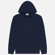 Мужская толстовка  Embroidery Tonal Hoodie, цвет синий, размер S Timberland