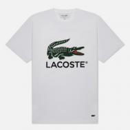 Мужская футболка  Signature Print, цвет белый, размер XXXL Lacoste