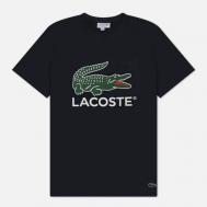 Мужская футболка  Signature Print, цвет синий, размер S Lacoste