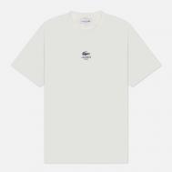 Мужская футболка  Signature Print Cotton, цвет белый, размер XL Lacoste