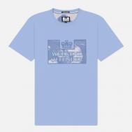 Мужская футболка  Adachi Camo, цвет голубой, размер XXXL WEEKEND OFFENDER