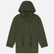 Мужская куртка парка  Quilting Hooded, цвет оливковый, размер M Uniform Bridge