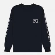 Мужской лонгслив  Authentic Wide, цвет чёрный, размер M UNIFORM EXPERIMENT