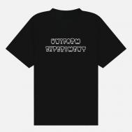 Мужская футболка  x Koichi Yairi Authentic Logo, цвет чёрный, размер XL UNIFORM EXPERIMENT