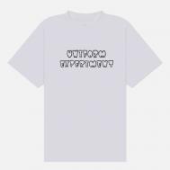Мужская футболка  x Koichi Yairi Authentic Logo, цвет белый, размер XL UNIFORM EXPERIMENT