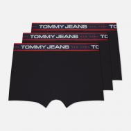 Комплект мужских трусов  3-Pack New York Logo Tape Trunks, цвет чёрный, размер L Tommy Hilfiger Underwear
