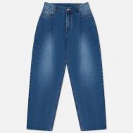 Мужские джинсы  One Tuck Wide Denim SS24, цвет синий, размер L UNAFFECTED