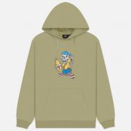 Мужская толстовка  Reggie Loose Pullover Hoodie, цвет зелёный, размер L VANS