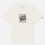Мужская футболка  Wide Loose, цвет бежевый, размер XL VANS