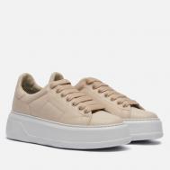Женские кроссовки  Chunky Court Nappa, цвет бежевый, размер 39.5 EU Woolrich