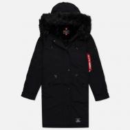 Женская куртка парка  Elyse Gen II, цвет чёрный, размер M Alpha Industries