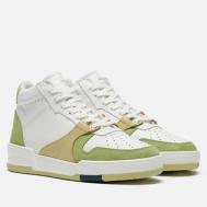 Женские кроссовки  ZSP24 Nappa/Suede Bicolor, цвет зелёный, размер 39 EU ZESPA