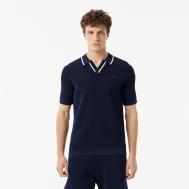 Мужское вязаное поло  из вискозы Lacoste