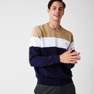 Мужской свитер  с эластичными манжетами и круглым вырезом Lacoste