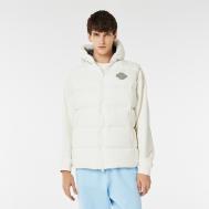 Мужская стёганая жилетка  с капюшоном Lacoste