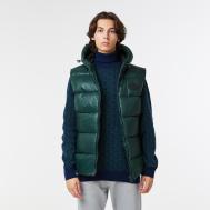 Мужская стёганая жилетка  с капюшоном Lacoste