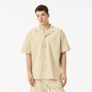 Мужская рубашка  из смеси хлопка и льна Lacoste