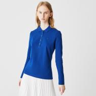 Женская приталенная рубашка-поло  из эластичного хлопка Lacoste