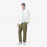 Мужские спортивные брюки  из смеси льна и вискозы Lacoste