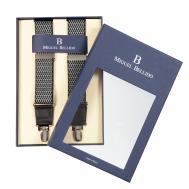 Подтяжки мужские  4004901 black Miguel Bellido
