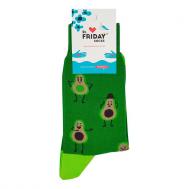 Носки St.Friday Socks Настроение авокадо, унисекс, зеленые, 38-41 размер
