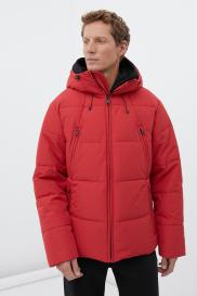 Зимняя куртка мужская Finn Flare FWB21011 красная 2XL