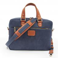 Сумка мужская  Cardiff Bag L синяя J. Audmorr