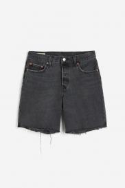 Джинсовые шорты женские  1226912 серые 29 Levi's