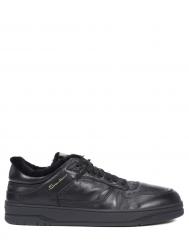Кеды кожаные на меху Santoni