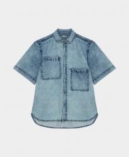 Рубашка джинсовая  (164) Gulliver