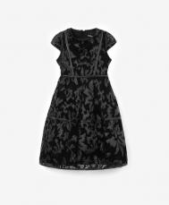 Платье с пышной юбкой черное  (104) Gulliver