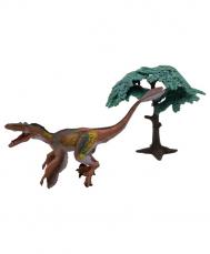 Фигурка  Динозавр Велоцираптор коричневый Funky Toys