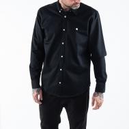 Рубашка с длинным рукавом  L/S Madison Shirt Black/Wax 2022 Carhartt WIP