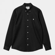 Рубашка  L/S Madison Shirt Black / Wax Carhartt WIP