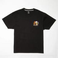 Футболка  Curious Cat Sst SS25 Black VOLCOM