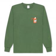 Лонгслив  Nermal Pills Ls FW25 Olive RIPNDIP