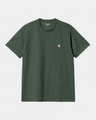 Футболка  S/S Chase T-Shirt FW25 Sycamore Tree / Gold Carhartt WIP